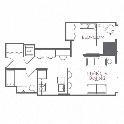 Floor plan layout diagram for Jr 1A